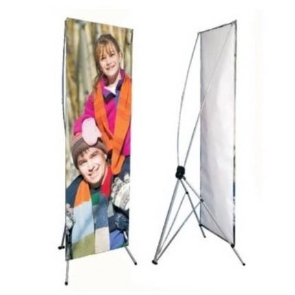 GAP Adjustable Banner Stand - 24in x 61in/70in