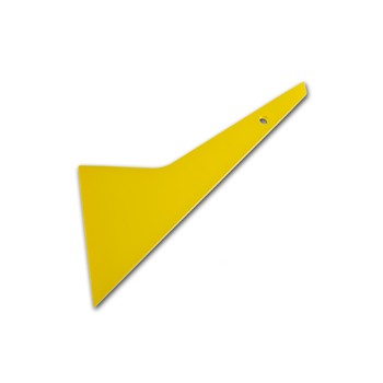 Quick Foot Hard Squeegee - Yellow (7in x 4in)