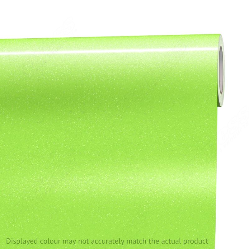 StyleTech Transparent Glitter Lime 478