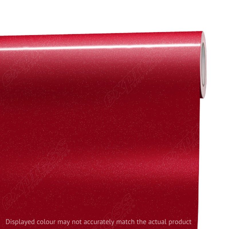 StyleTech Transparent Glitter Red 464
